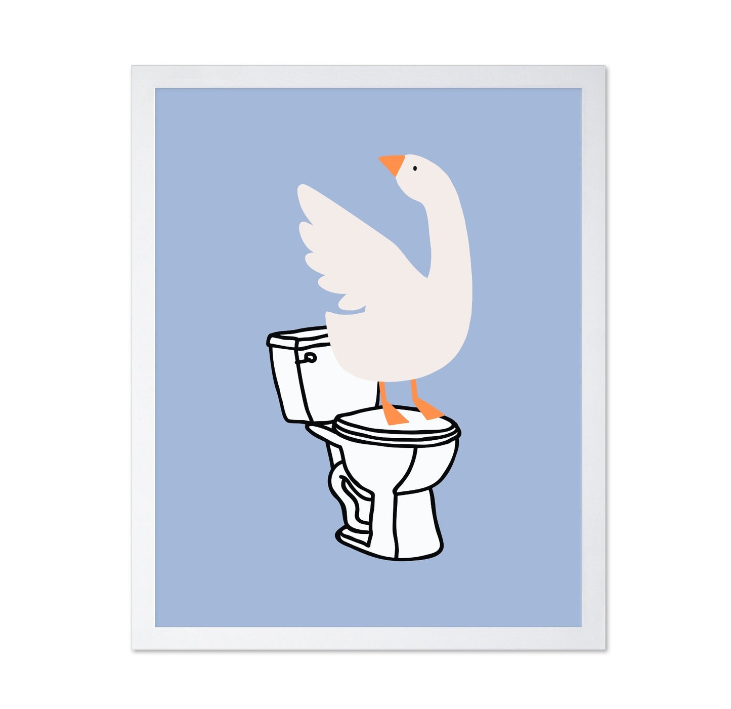 Goose on the Throne