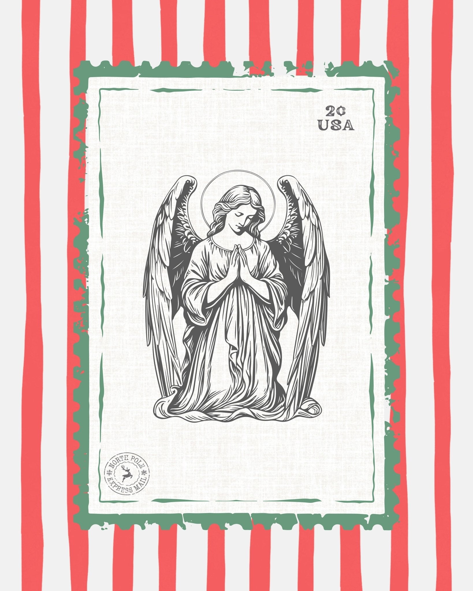 Mother Mary Stamp