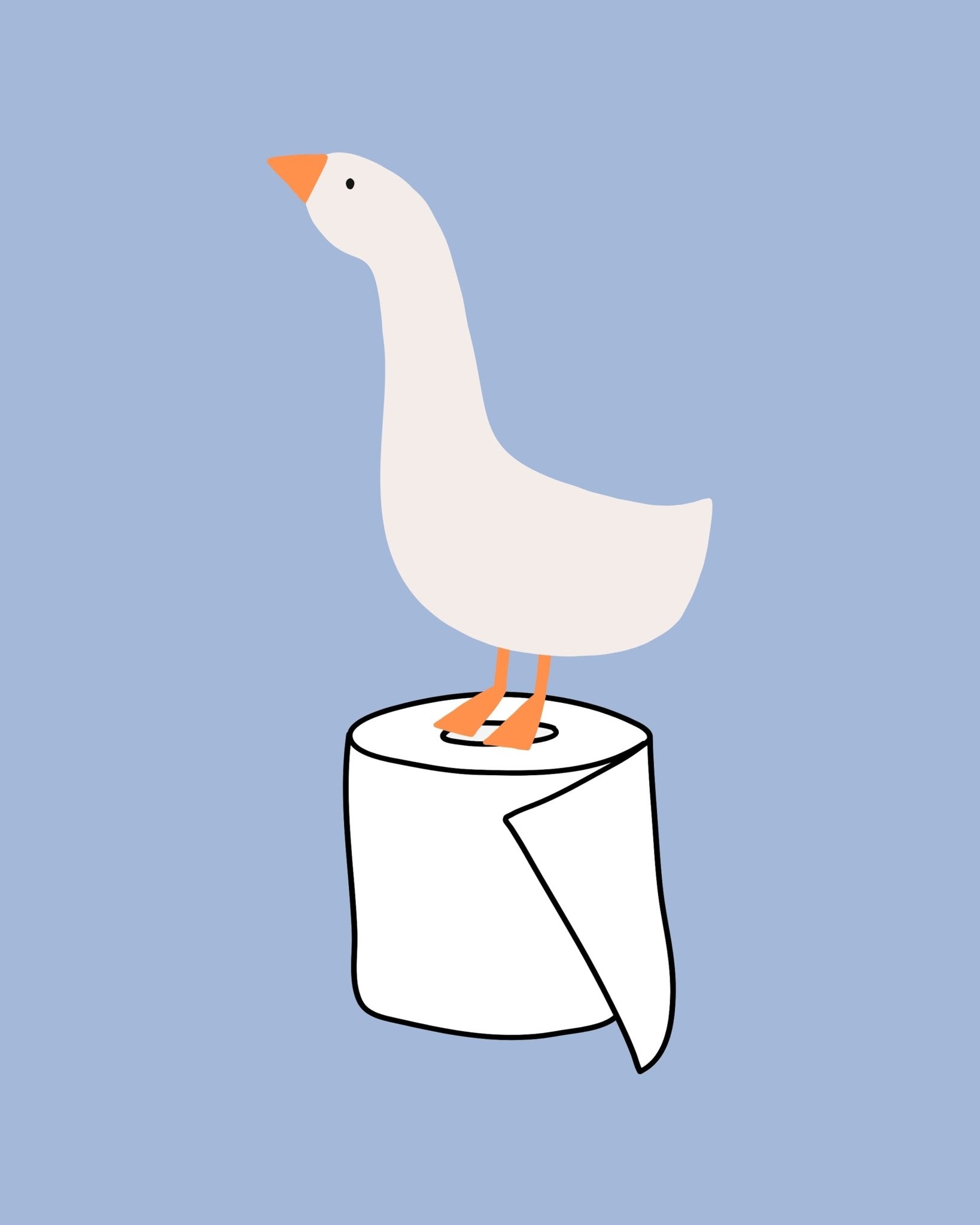 Goose on a Roll