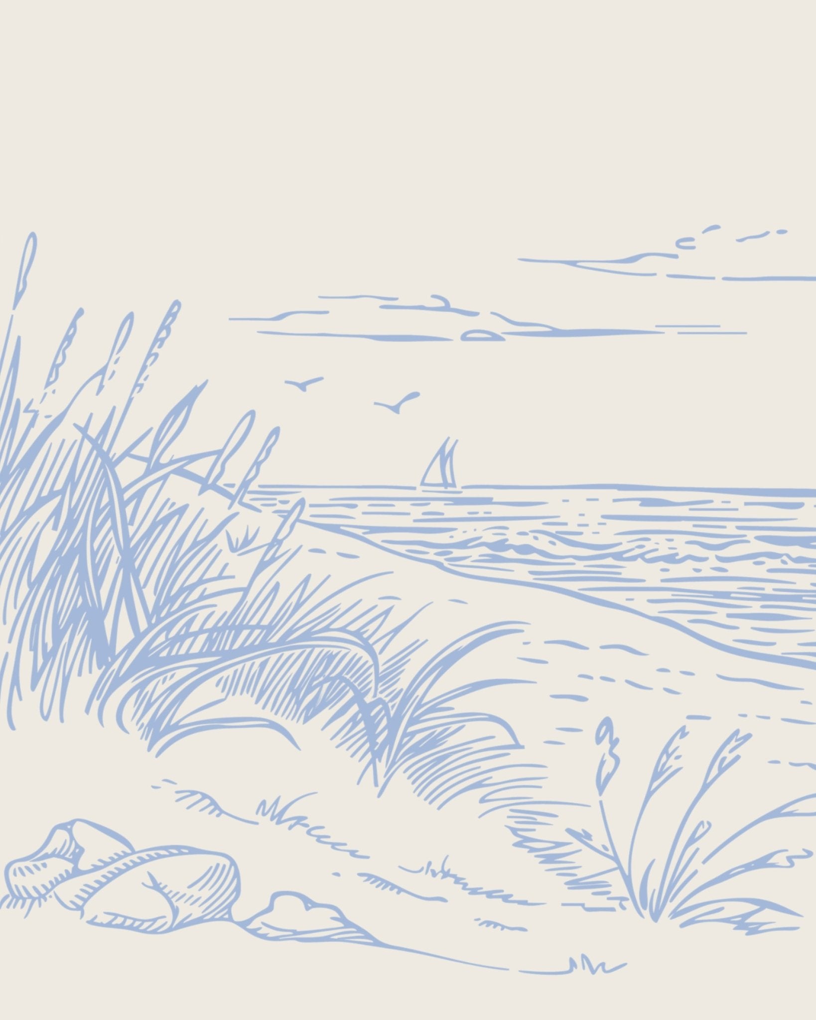 Sail Sketch - Parchment