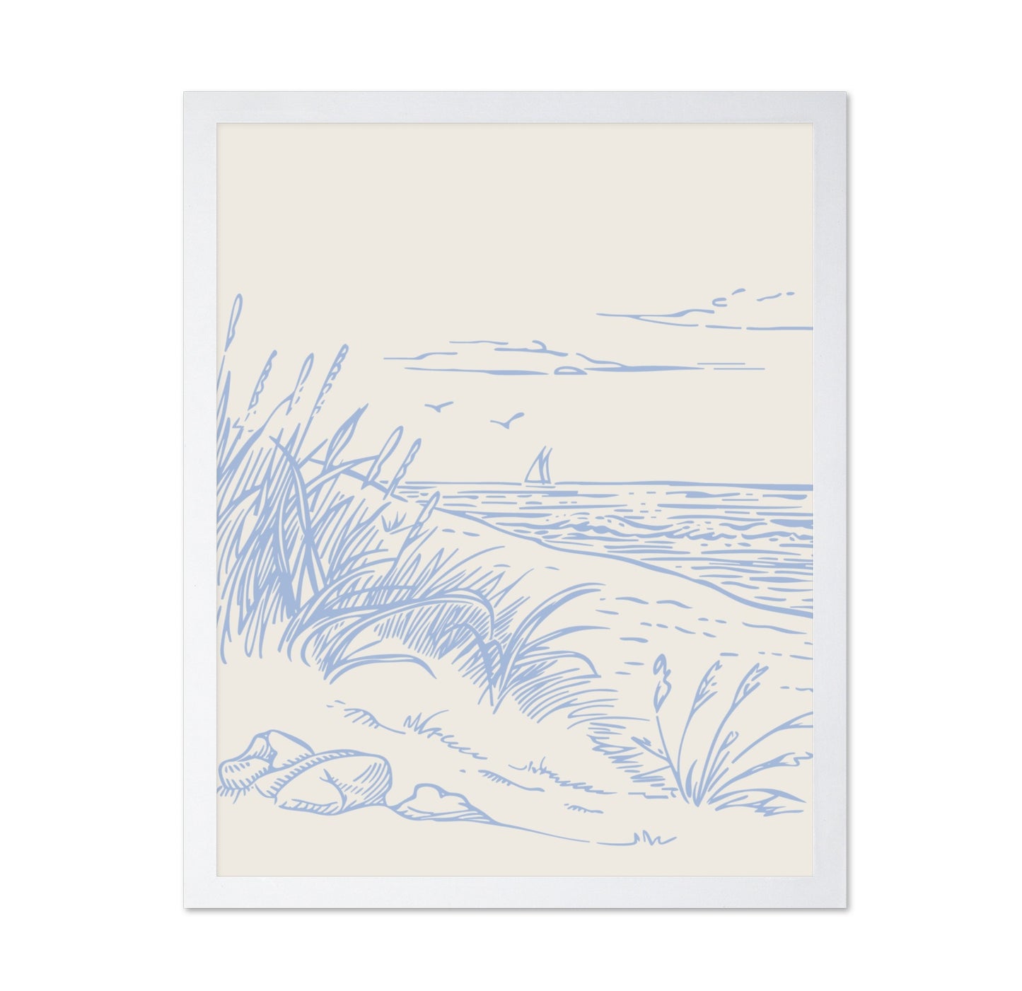 Sail Sketch - Parchment