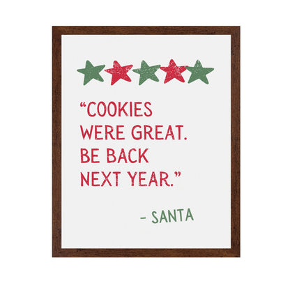 Cookies Were Great - Santa