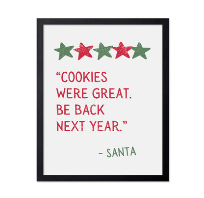 Cookies Were Great - Santa