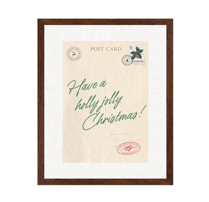 Holly Jolly Christmas Stamp
