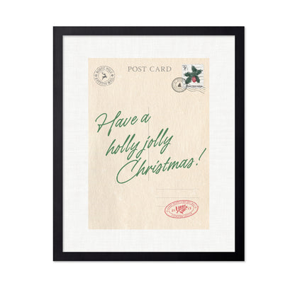 Holly Jolly Christmas Stamp