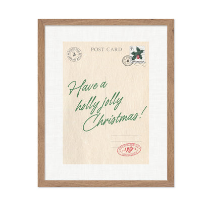 Holly Jolly Christmas Stamp