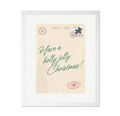 Holly Jolly Christmas Stamp