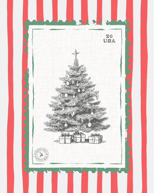 Christmas Tree Stamp