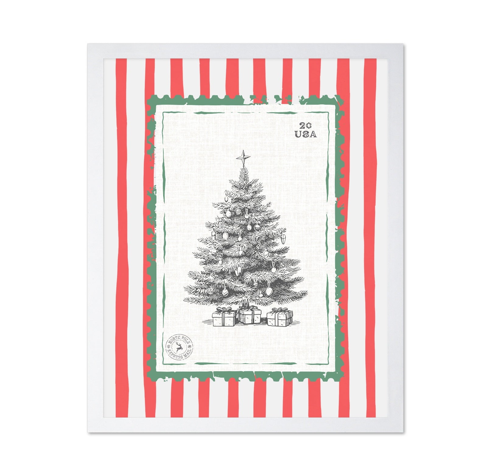 Christmas Tree Stamp