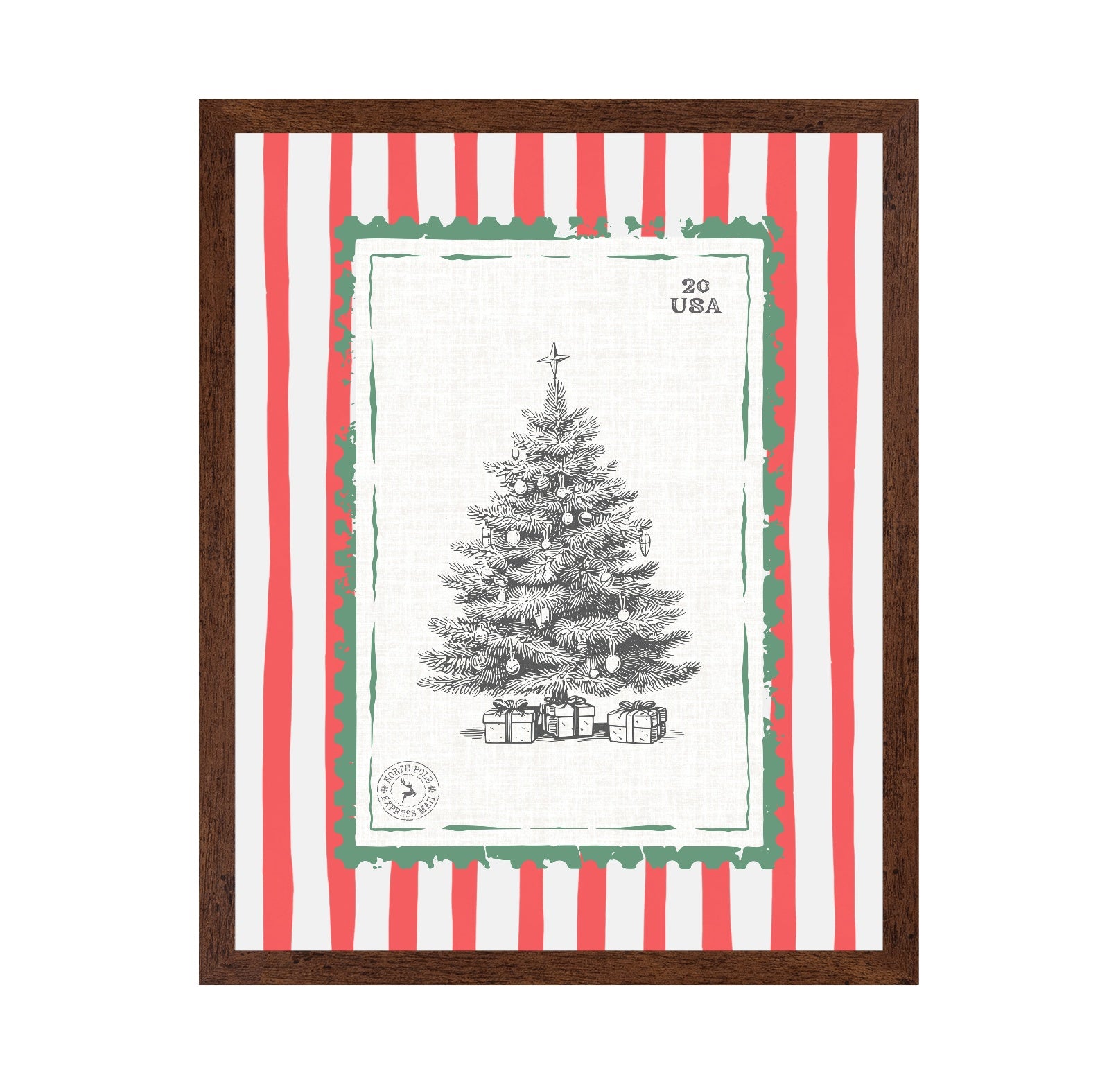 Christmas Tree Stamp