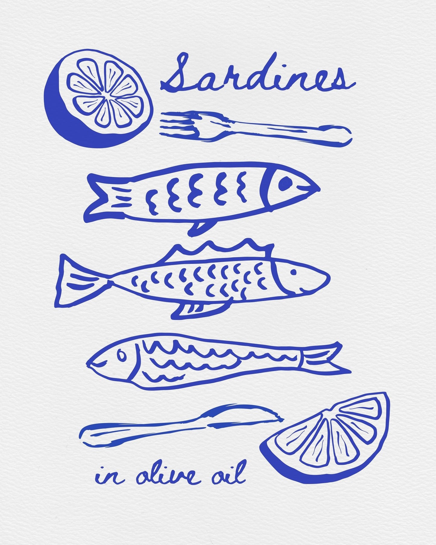 Sardines In Olive Oil Blue