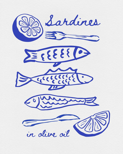 Sardines In Olive Oil Blue