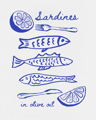 Sardines In Olive Oil Blue