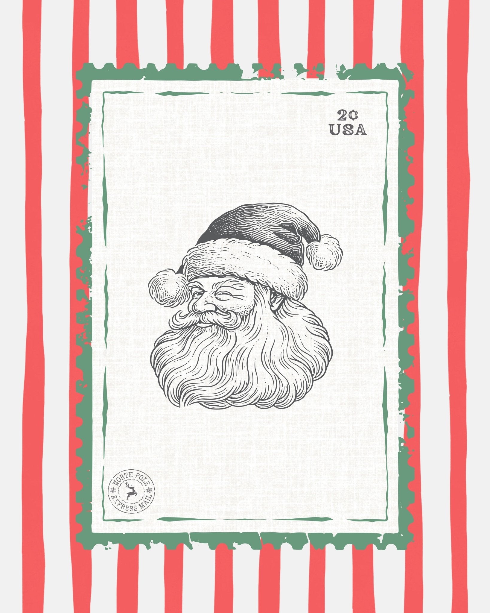 Santa Stamp