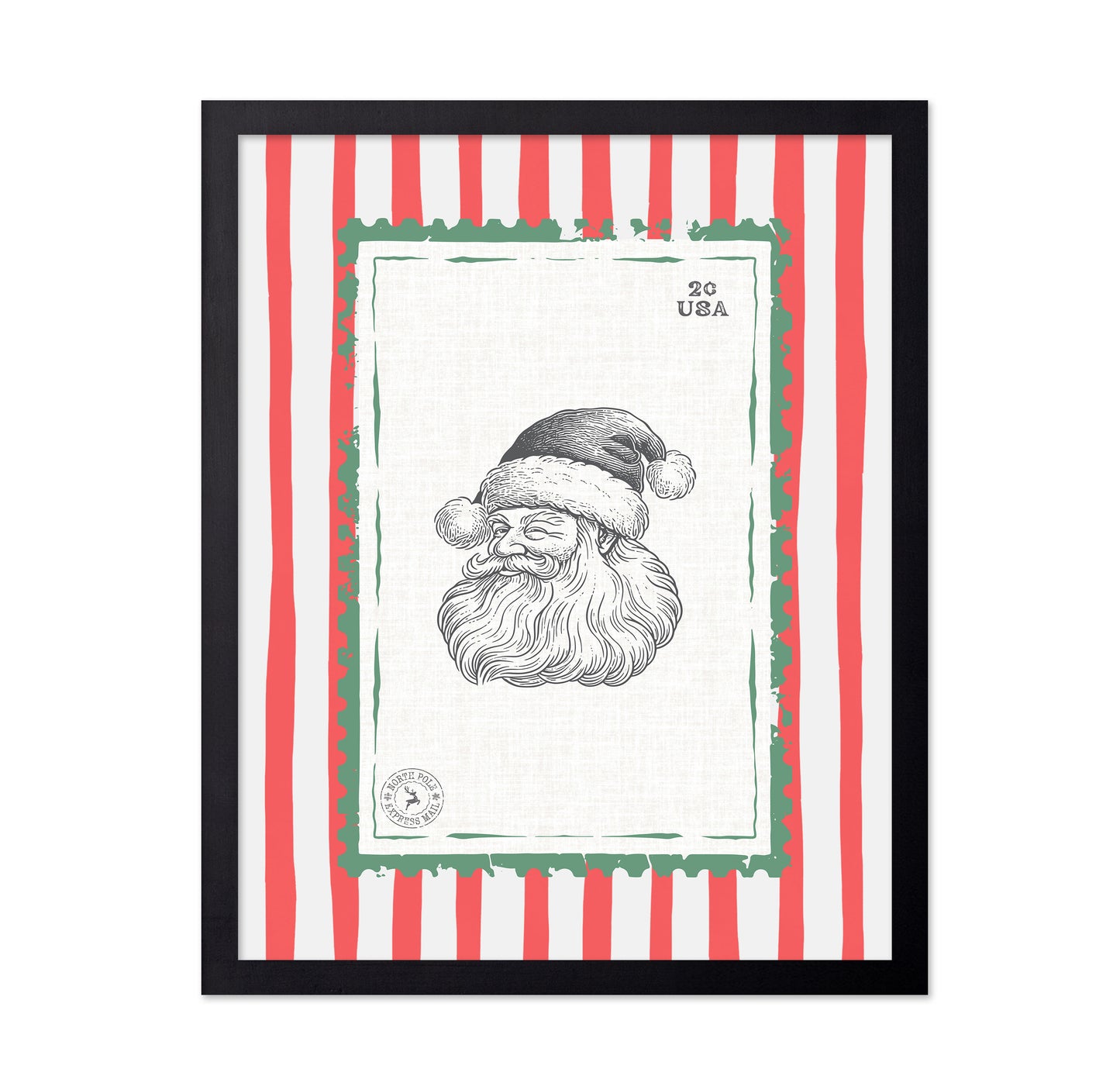 Santa Stamp