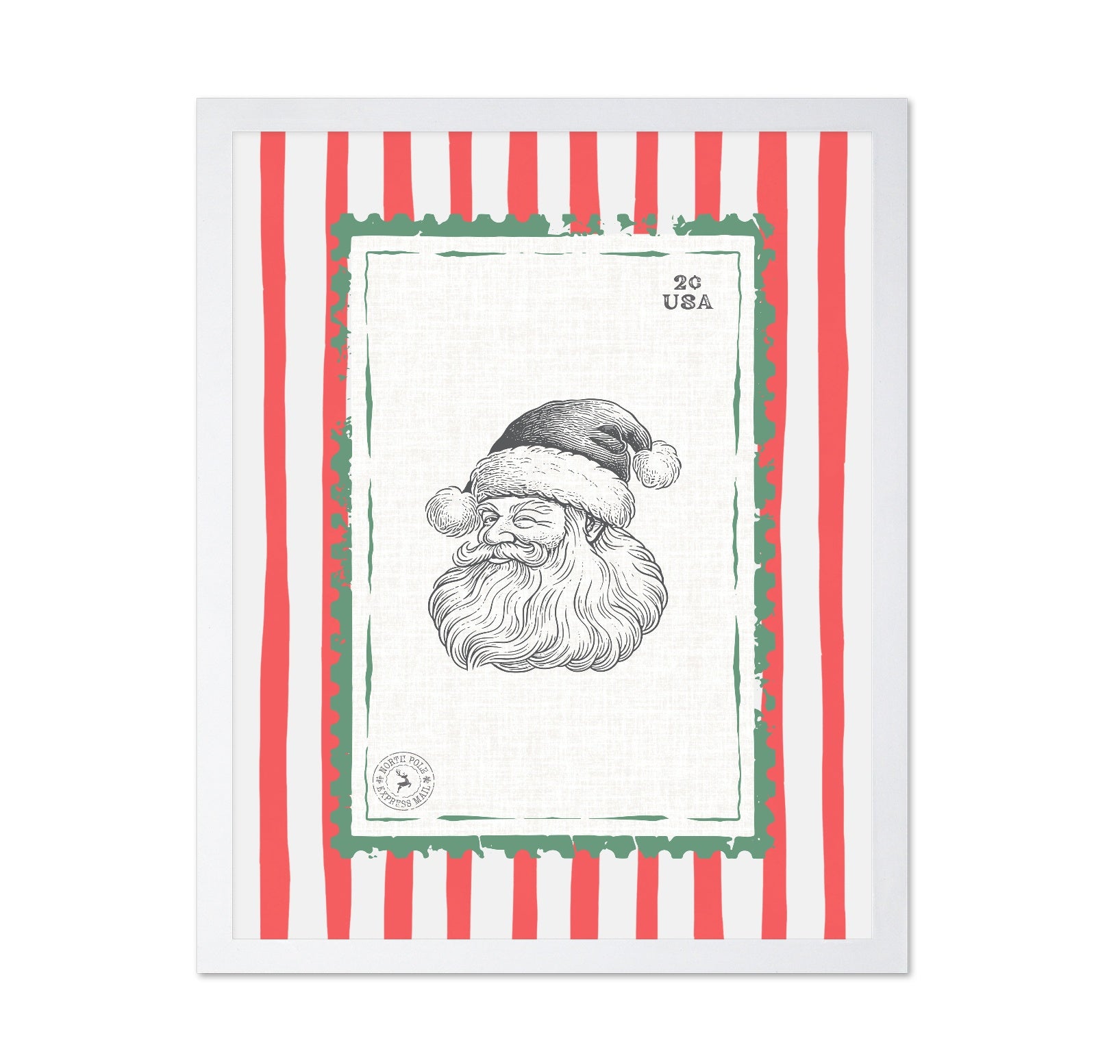 Santa Stamp