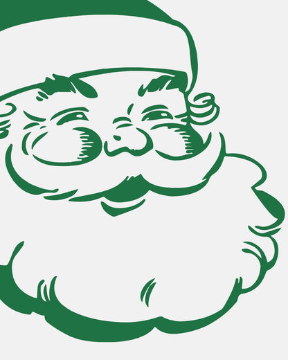 Retro Santa - Green