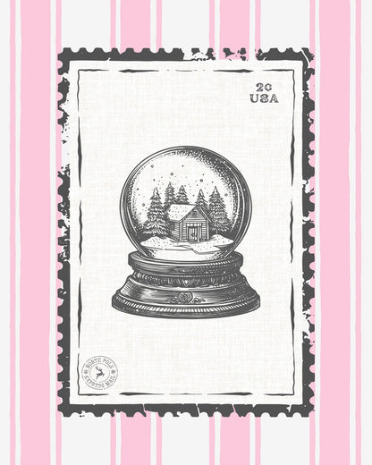 Snow Globe Stamp