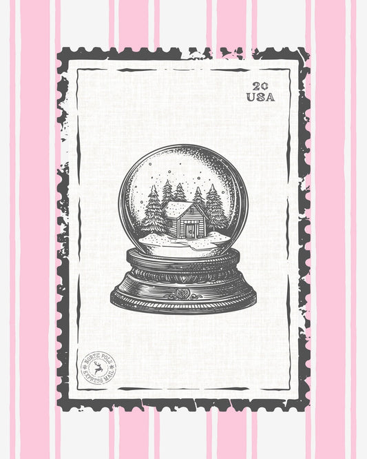 Snow Globe Stamp