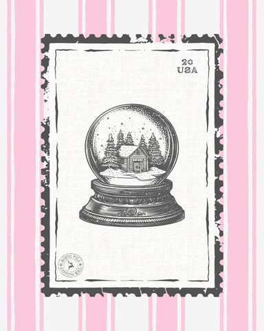 Snow Globe Stamp
