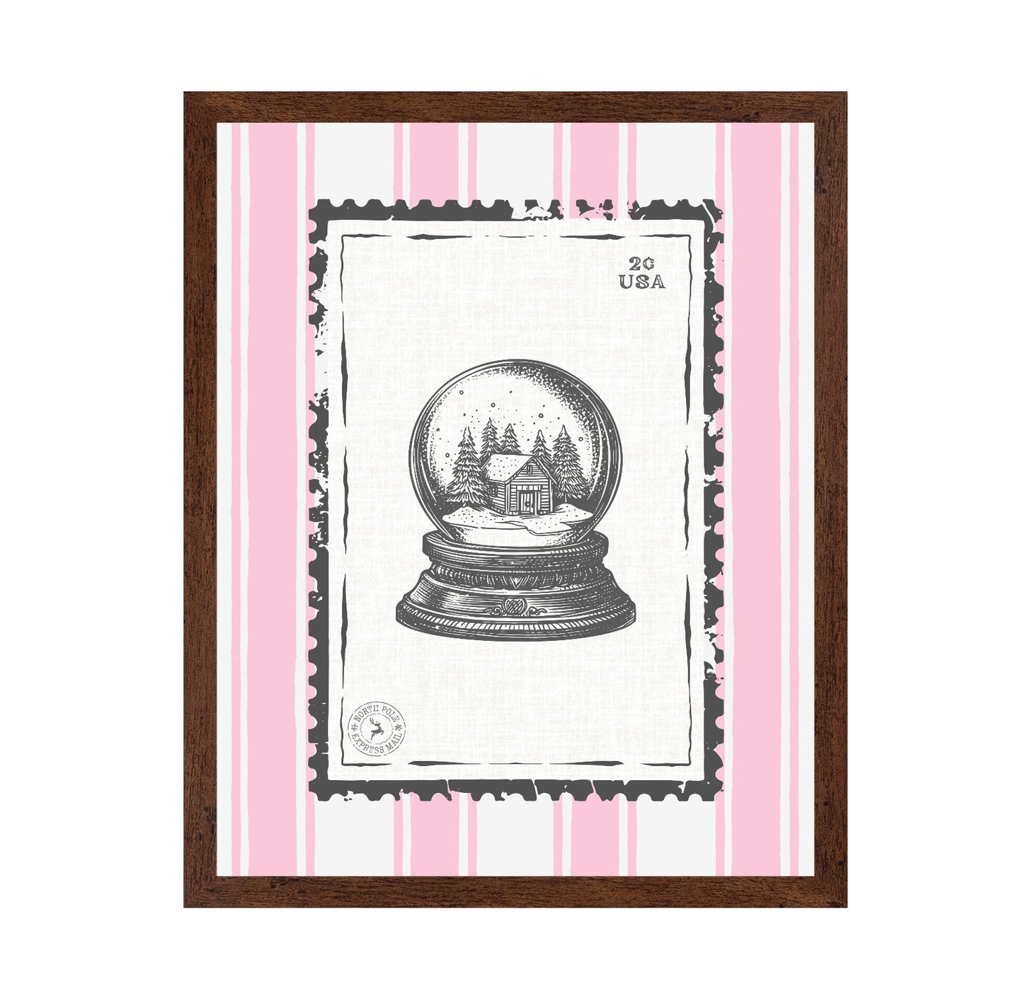 Snow Globe Stamp