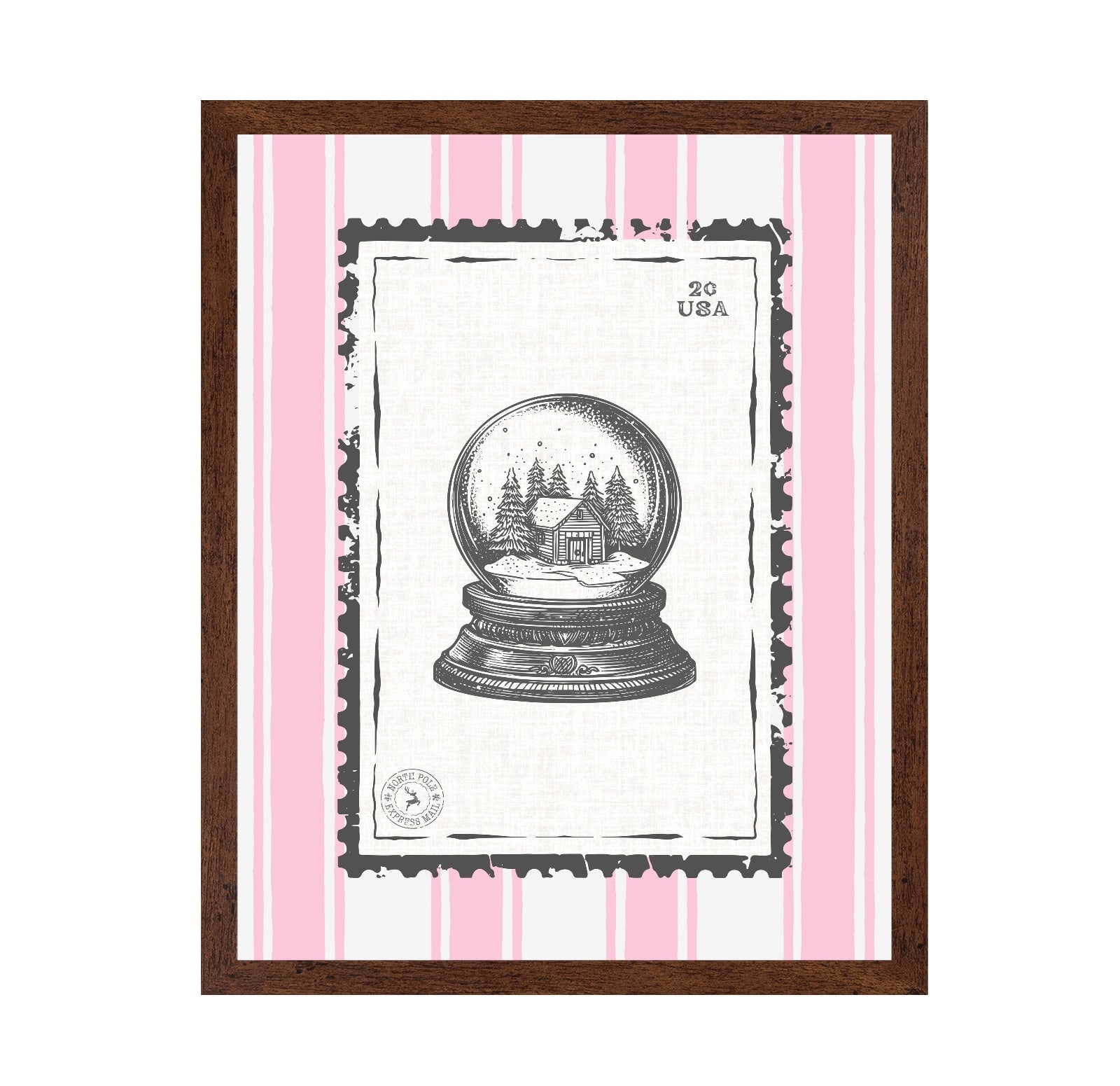 Snow Globe Stamp