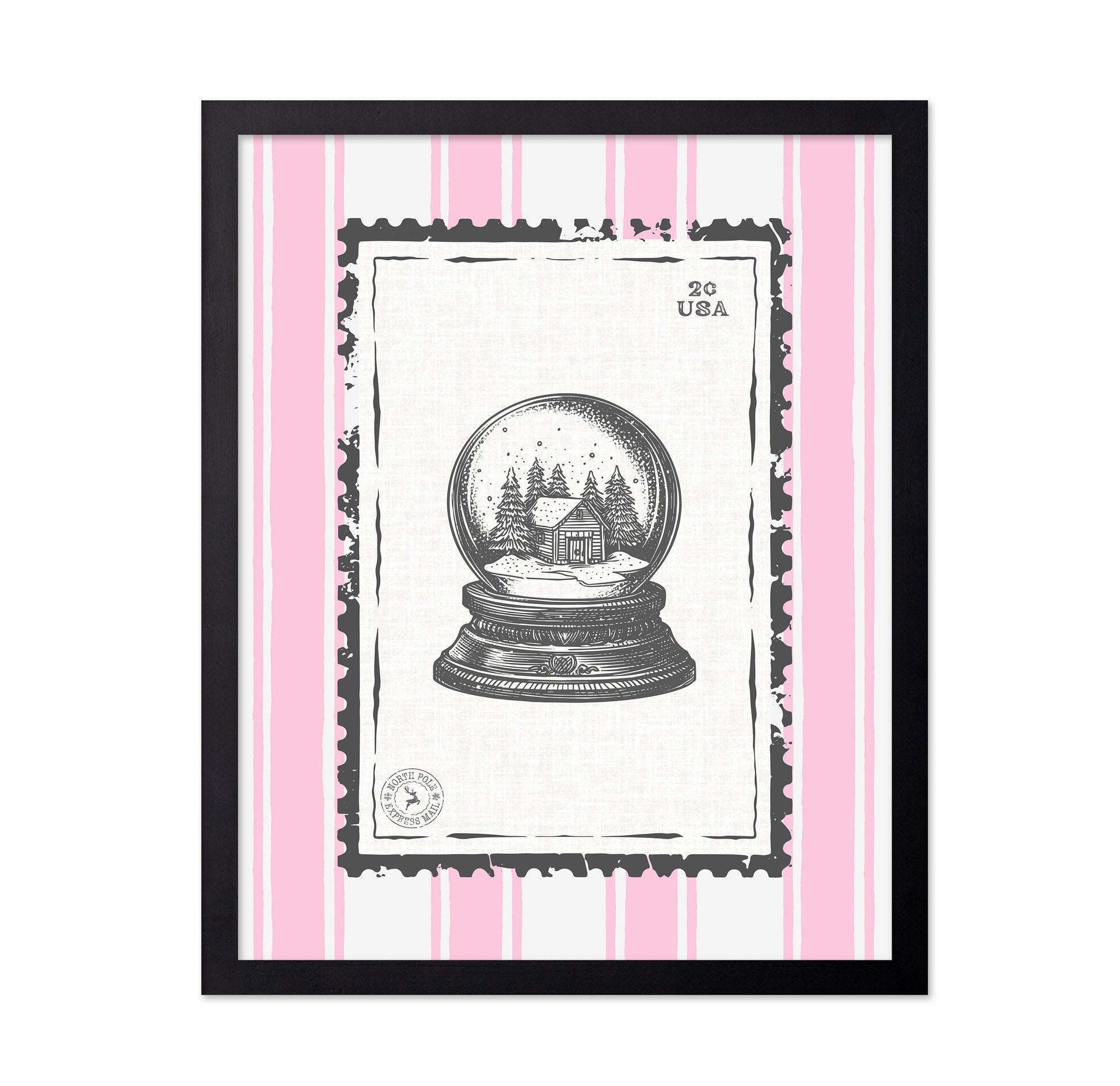 Snow Globe Stamp