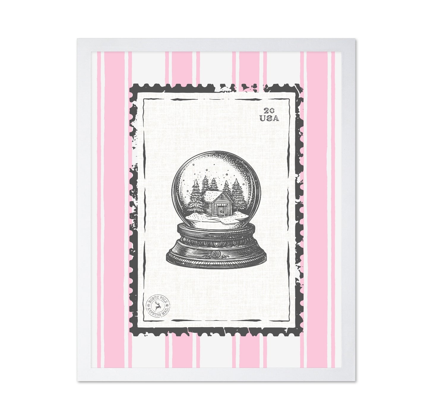 Snow Globe Stamp