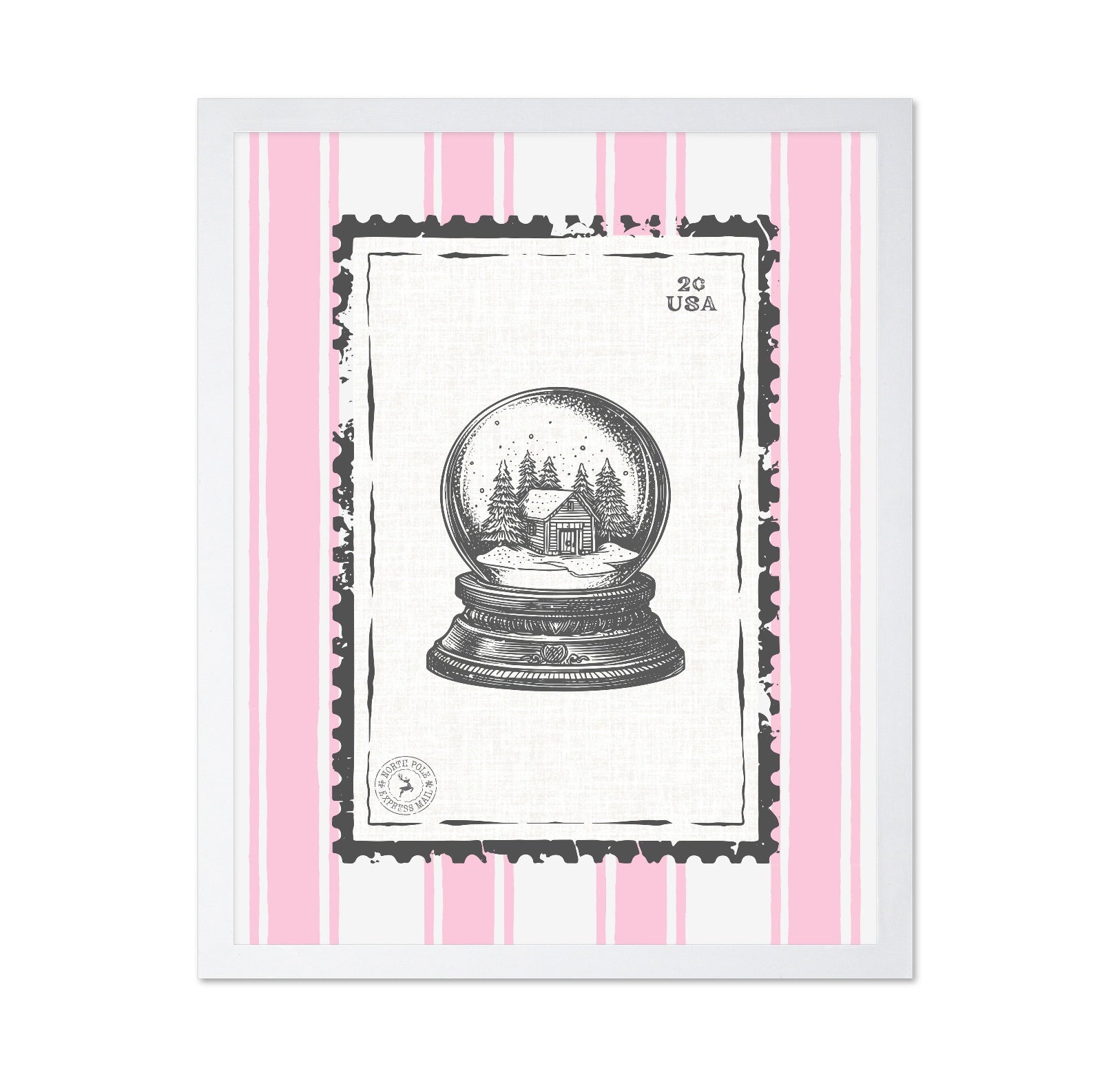 Snow Globe Stamp