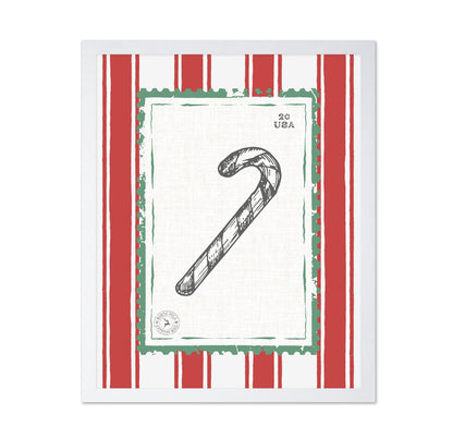 Candy Cane Stamp