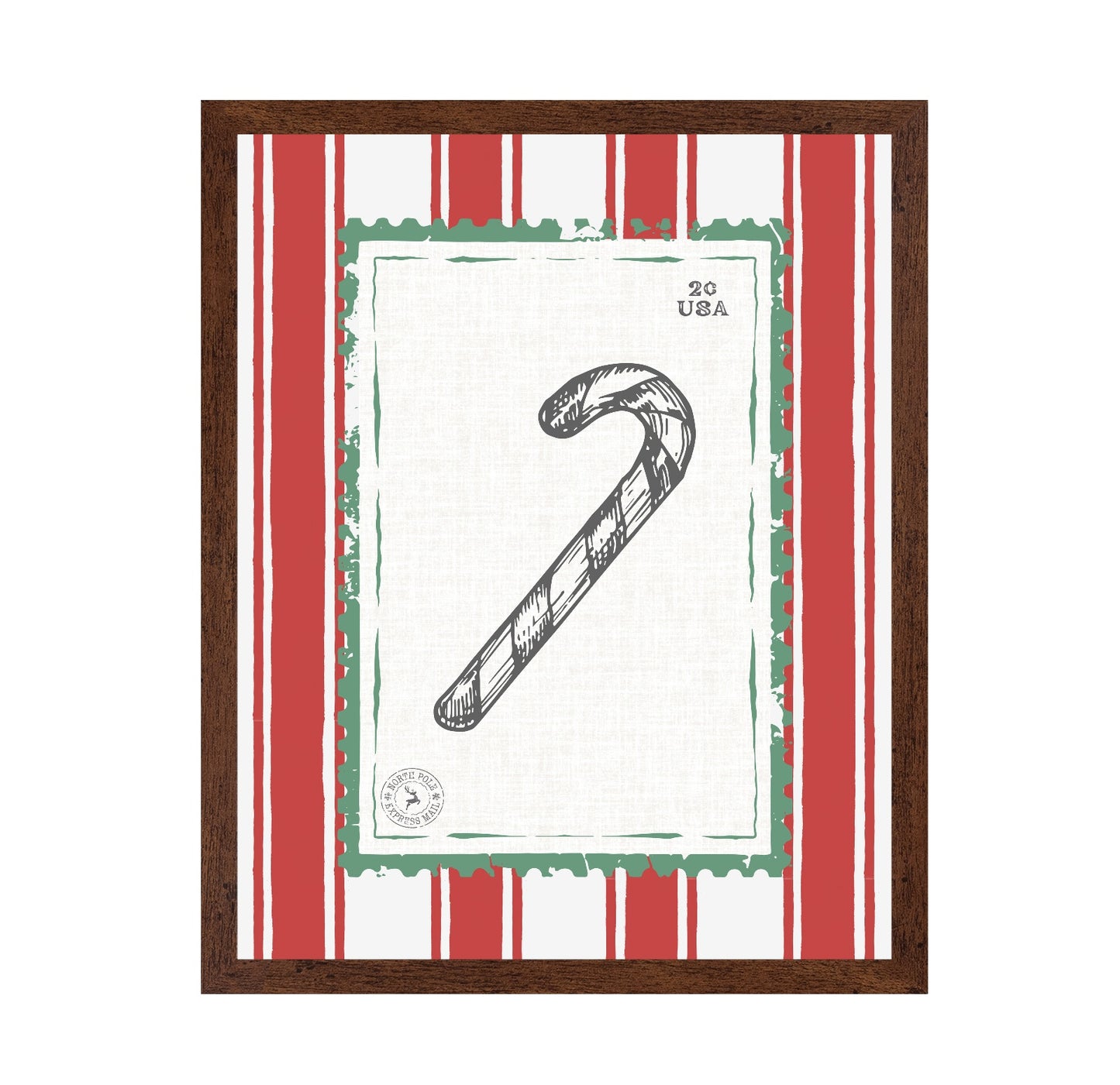 Candy Cane Stamp