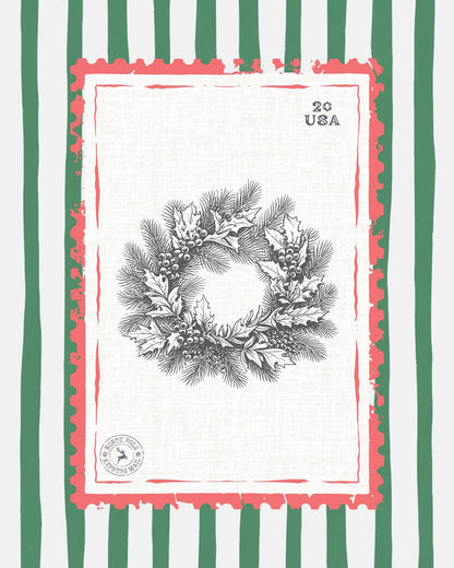 Christmas Wreath Stamp