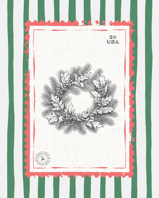 Christmas Wreath Stamp