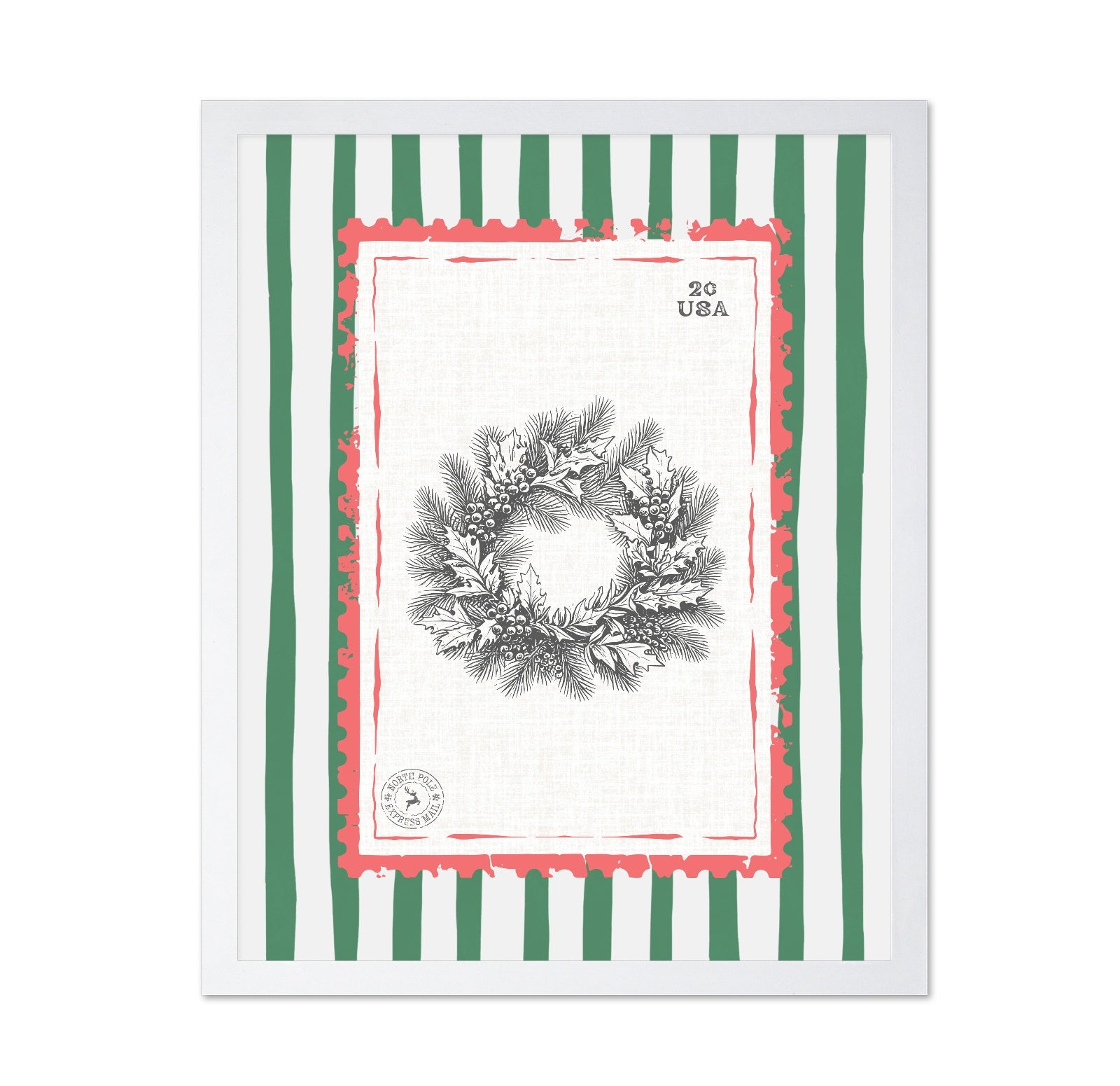 Christmas Wreath Stamp