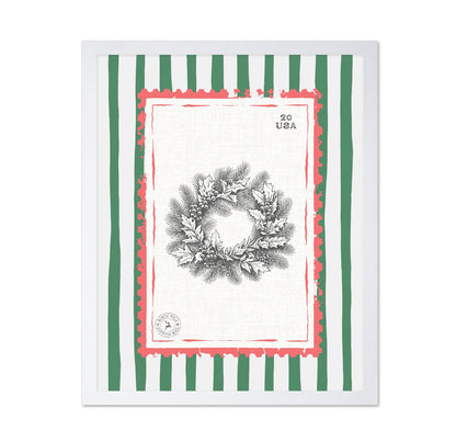 Christmas Wreath Stamp