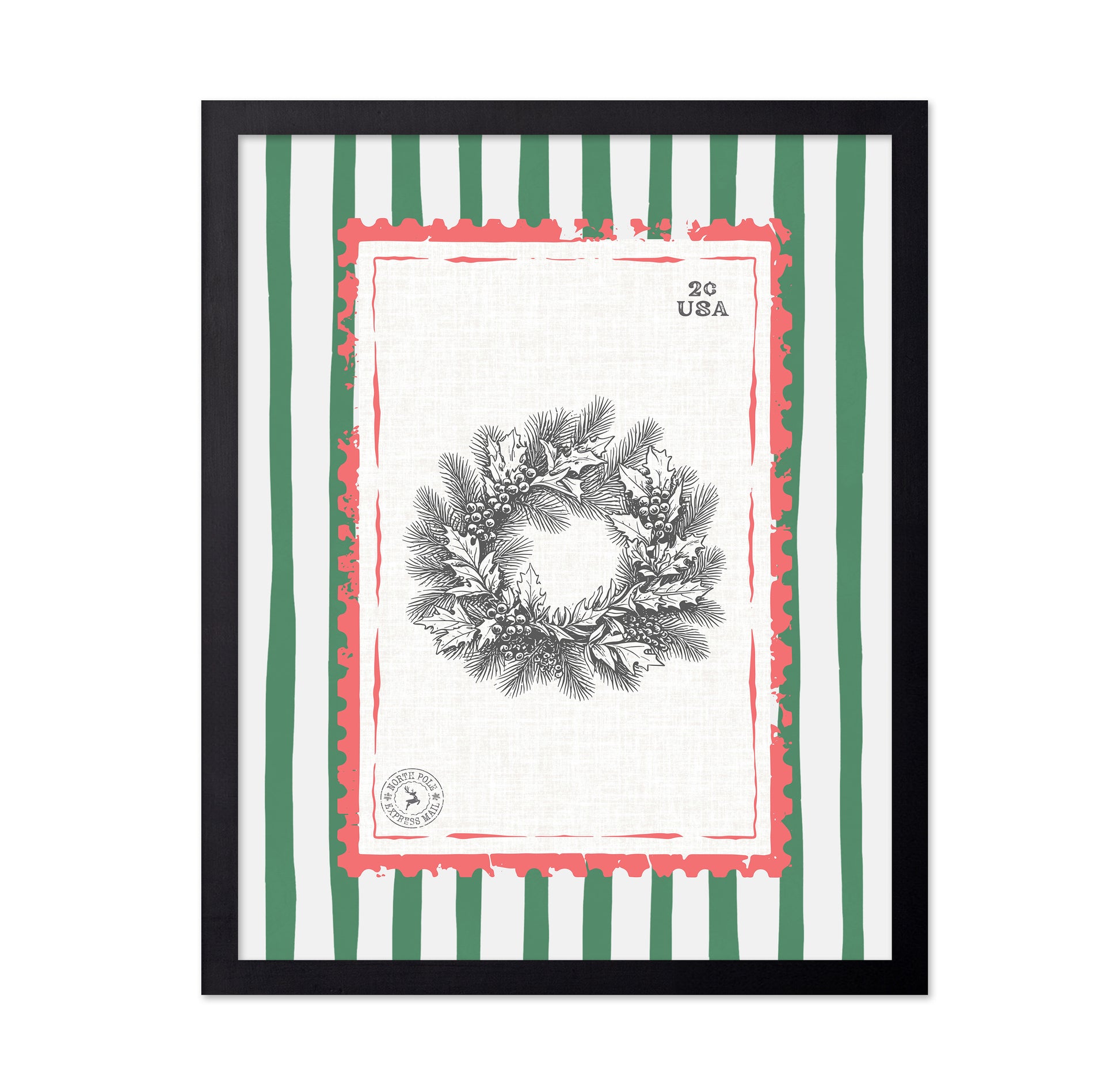Christmas Wreath Stamp