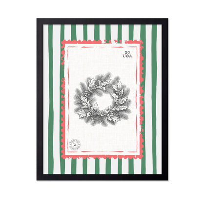 Christmas Wreath Stamp
