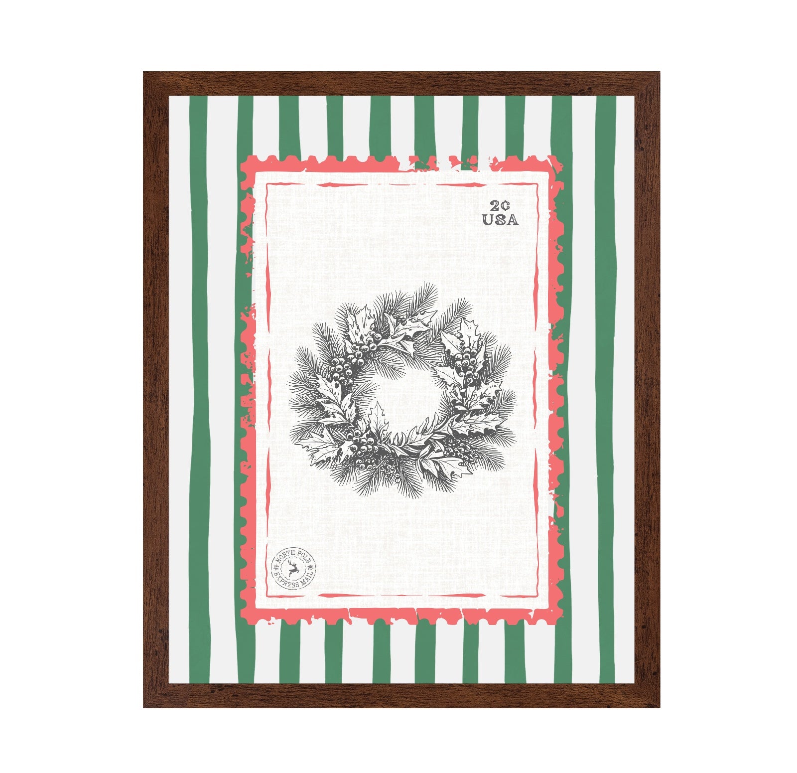 Christmas Wreath Stamp