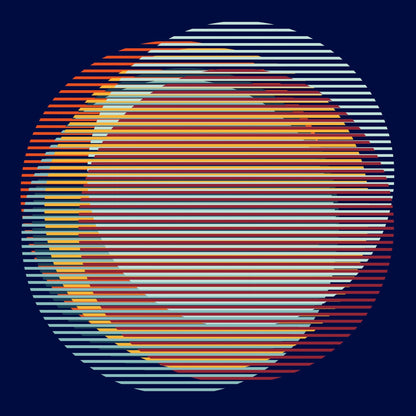 Circles Stripe No 2