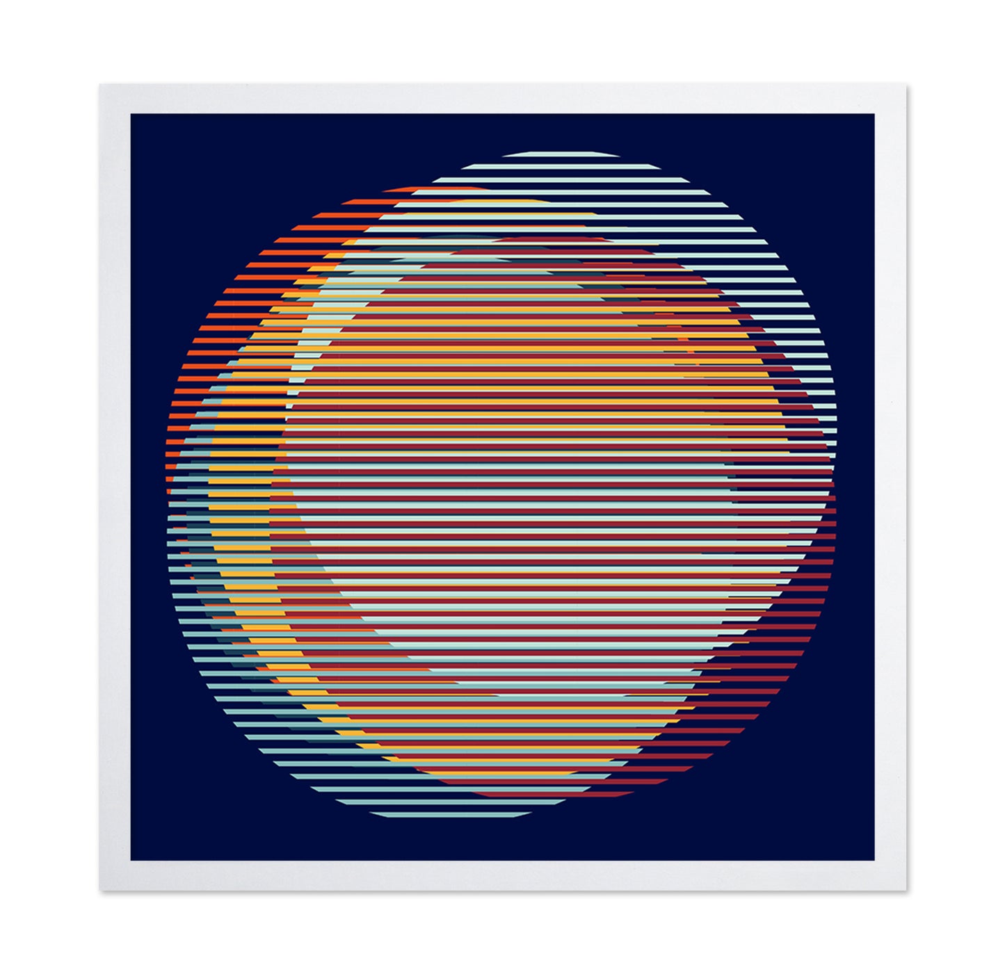 Circles Stripe No 2