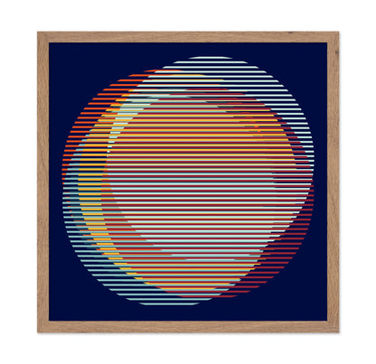 Circles Stripe No 2