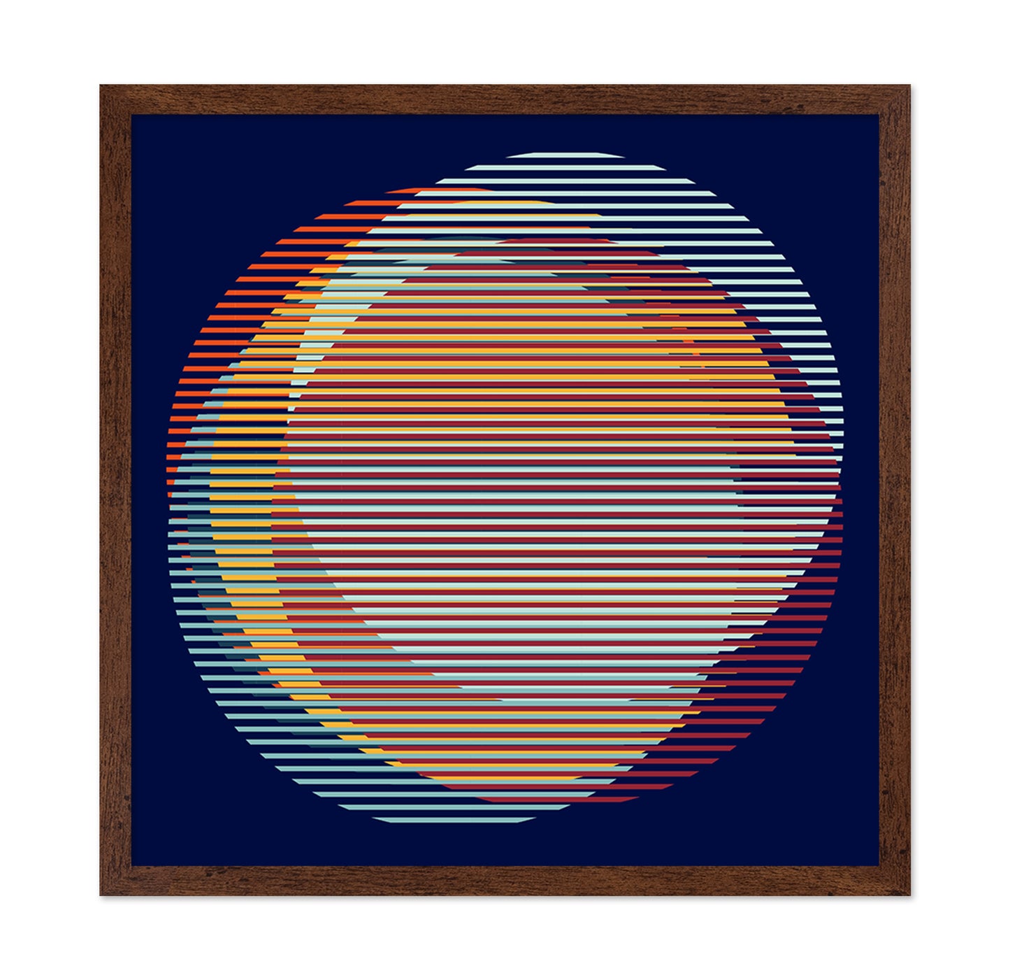 Circles Stripe No 2