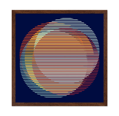 Circles Stripe No 2