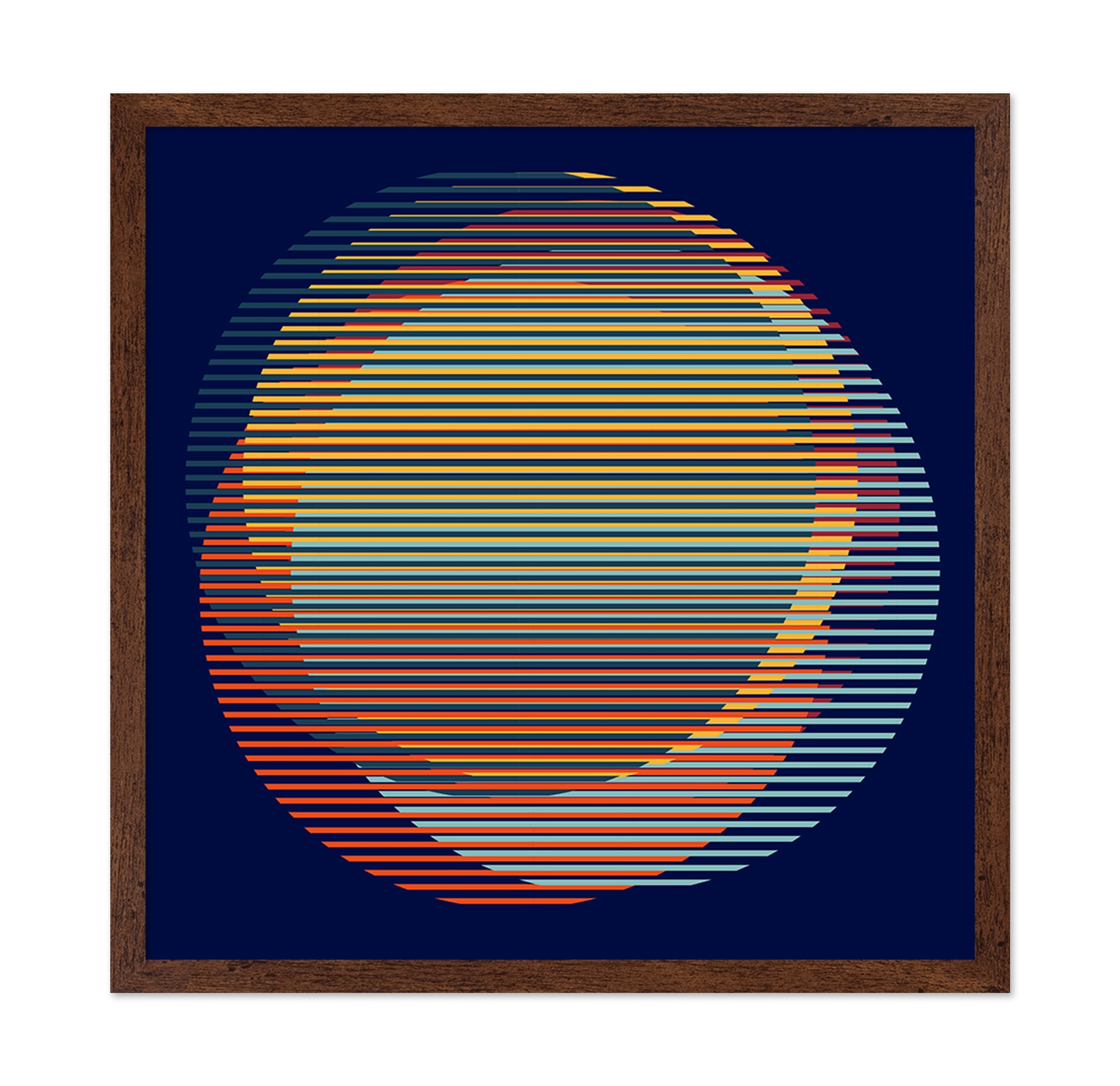 Circles Stripe No 3