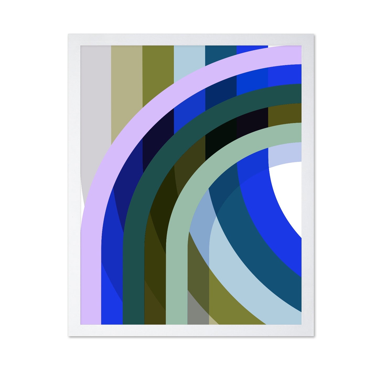 Intertwined Geometric Bands