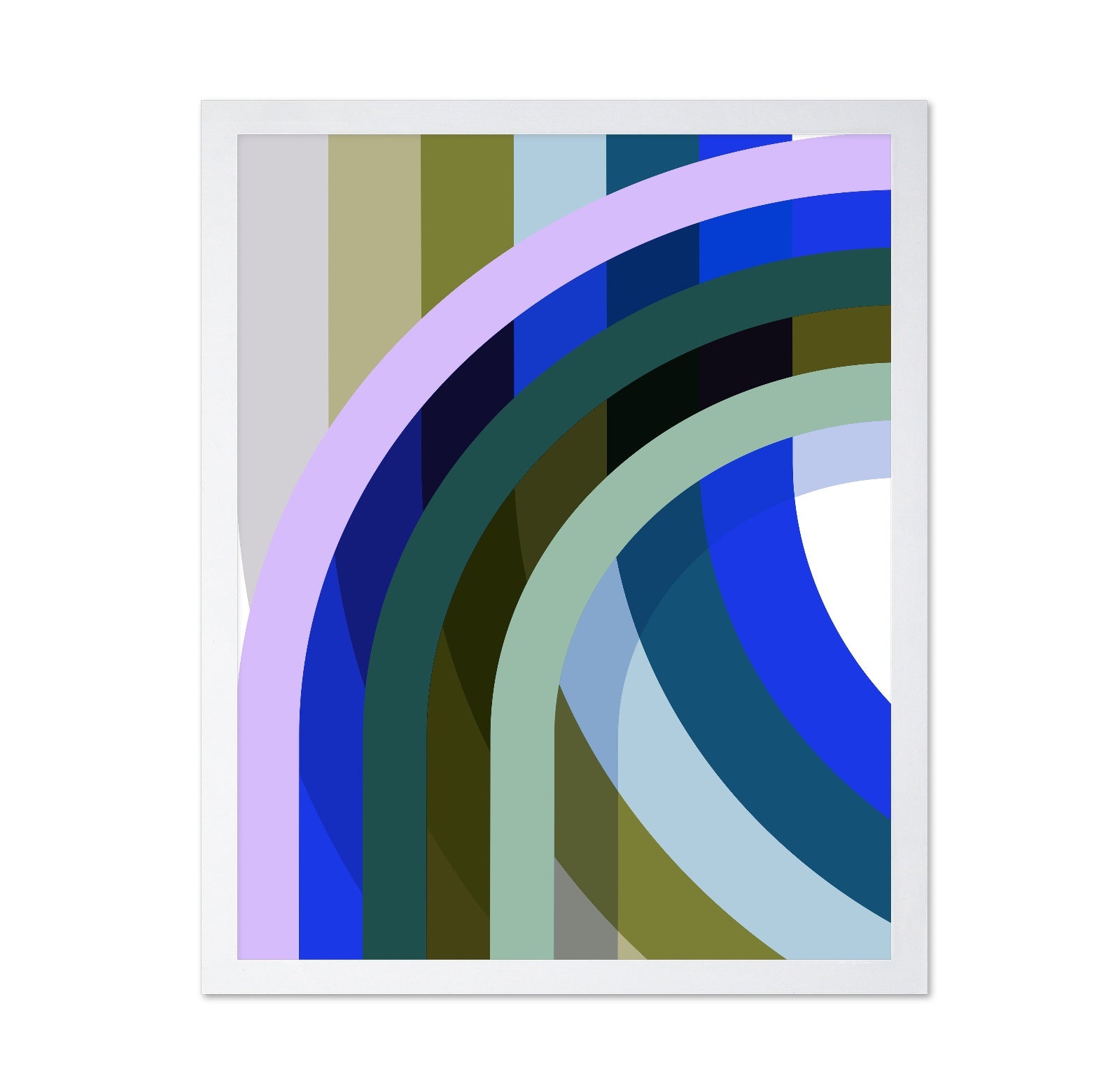 Intertwined Geometric Bands