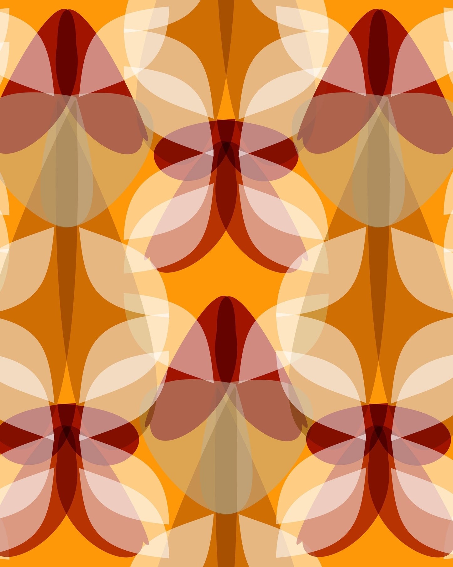 Jade Floral Orange