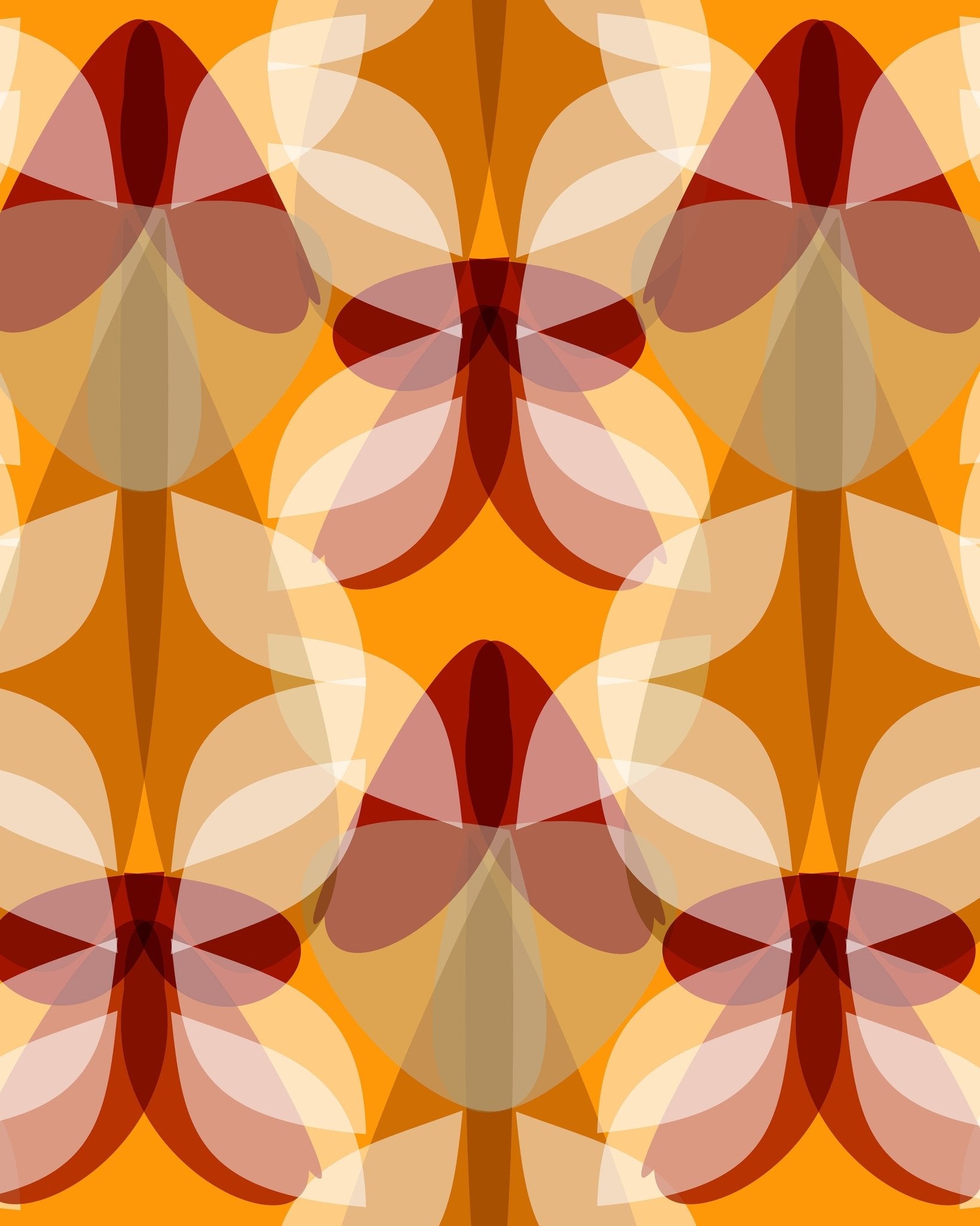 Jade Floral Orange