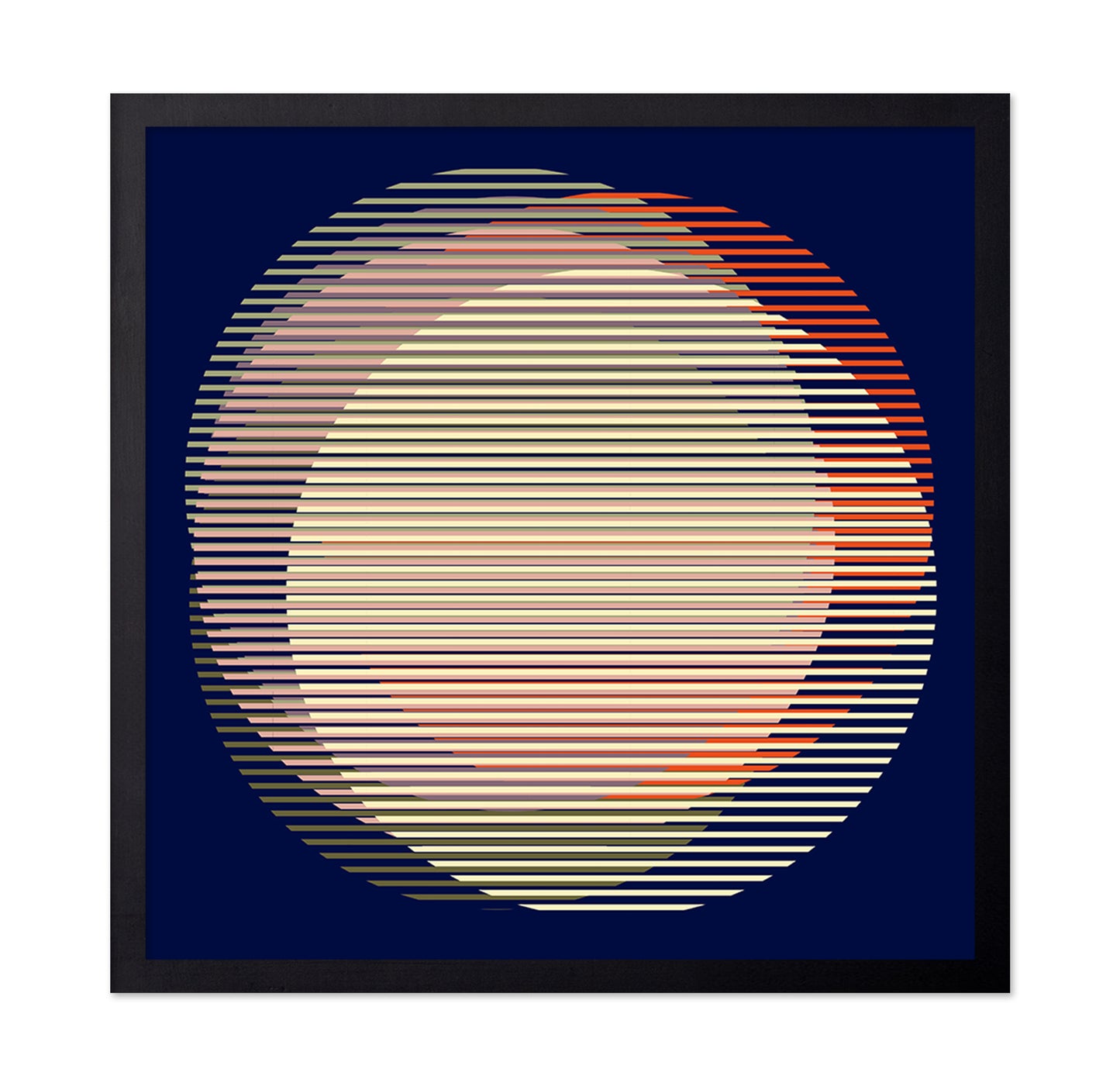 Circles Stripe No 1