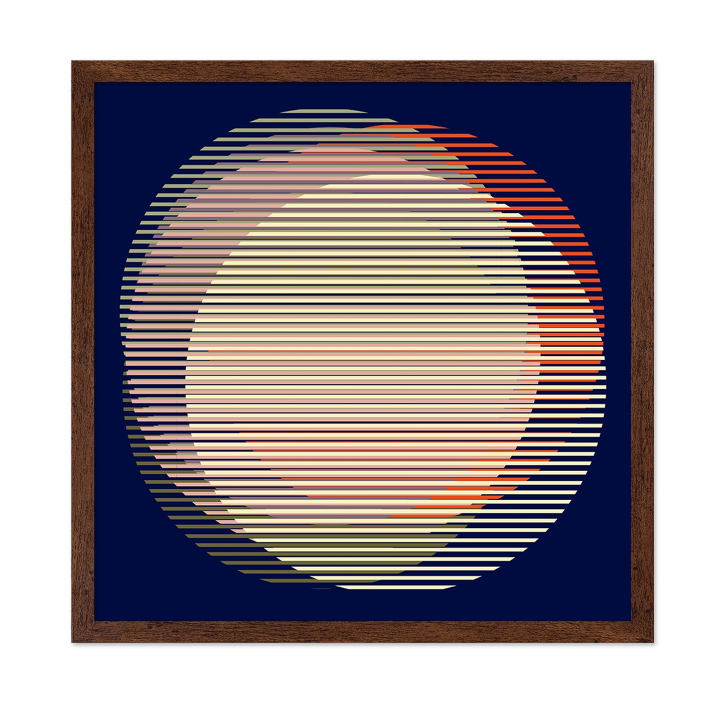 Circles Stripe No 1